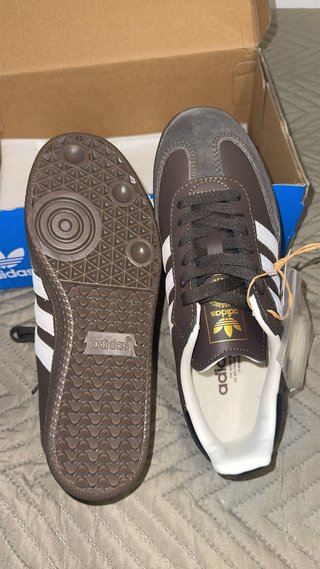 Adidas Bambas Marrones y Grises