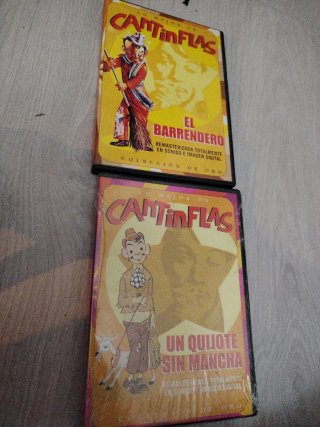 Pack 2 DVDs Cantinflas: El Barrendero y Un Quijote
