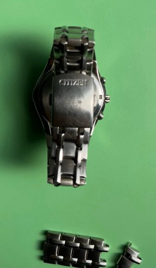 Reloj Citizen Cronógrafo Negro/Plata