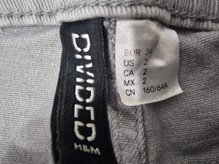 Pantalón H&M gris talla 34