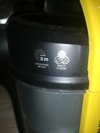 Aspirador Polti Ciclone Amarelo