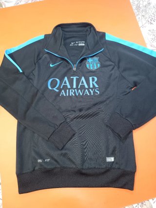 Sudadera Barcelona Nike Media Cremallera