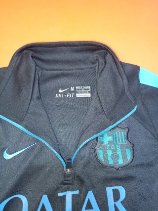 Sudadera Barcelona Nike Media Cremallera