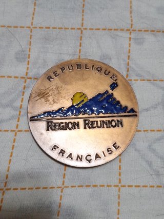 Medalla Cobre Región Reunión Francesa
