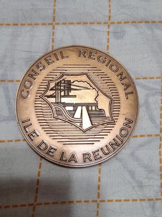 Medalla Cobre Región Reunión Francesa