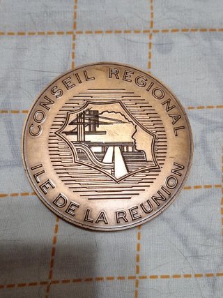 Medalla Cobre Región Reunión Francesa