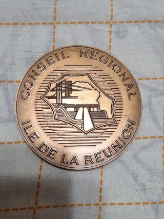 Medalla Cobre Región Reunión Francesa