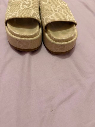 Chanclas Beige Talla 38 no original