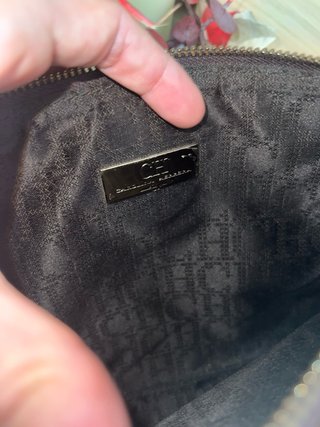 Bolso CH de piel marrón