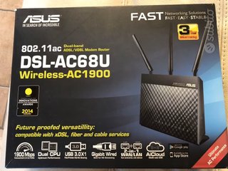 Modem Router Asus DSL-AC68U Wi-Fi 5 AC1900