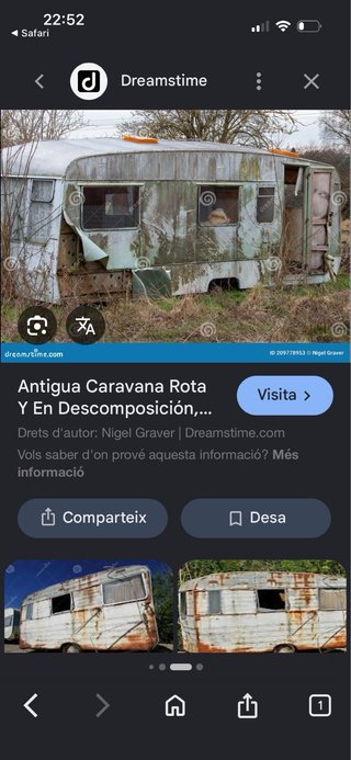 Regalo: Caravana antigua