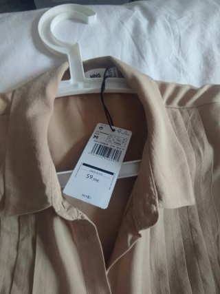 Vestido Mango Beige