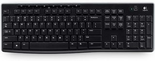 Logitech teclado inalámbrico cómodo y duradero