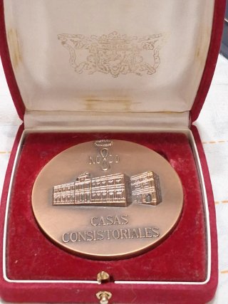 Medalla Nº 8 Casas Consistoriales Sevilla