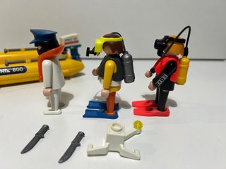 Playmobil Rif. 3479 Subacquei e Imbarcazione Gialla