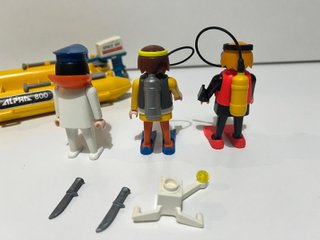Playmobil Rif. 3479 Subacquei e Imbarcazione Gialla
