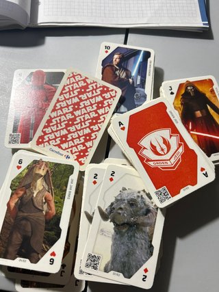 Cromos Star Wars Carrefour Precio unidad 0’15