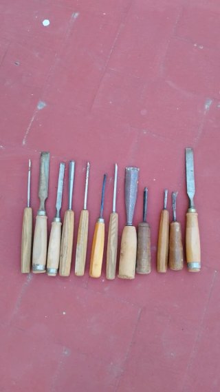 Formones y Gubias para Talla de Madera
