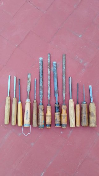 Formones y Gubias para Talla de Madera