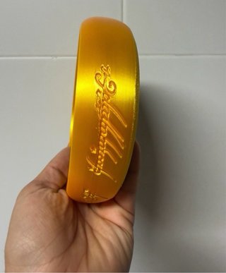 Anillo Soporte para Dados Dorado