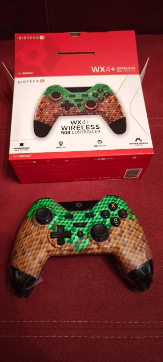 Mando Gioteck WX4+ Wireless RGB para Switch