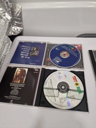 4 CDs Bob Marley - Natural Mystic, Rebel Music, Go