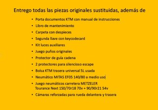 KTM 690 Enduro R ABS Dic.2016 con muchos extras