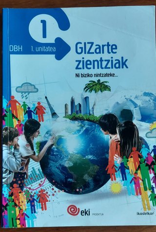 GIZarte zientziak 1, DBH Eki proiektua de segunda mano por 20 EUR