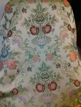 Tela Alicantina Beige y Verde