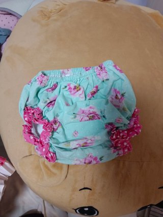 Vestido y braguita niña flores