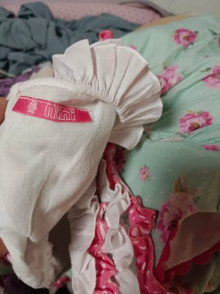 Vestido y braguita niña flores