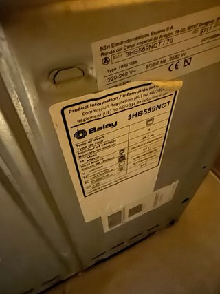 Horno Balay Empotrable Nuevo