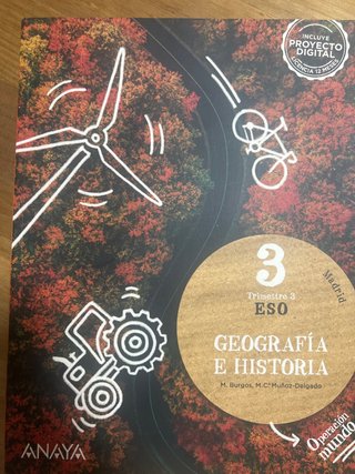 Libro geografía e historia 3ro de ESO 3er trinestr