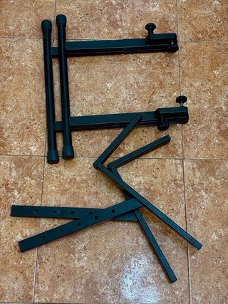 Soporte Amplificador/Altavoz Negro