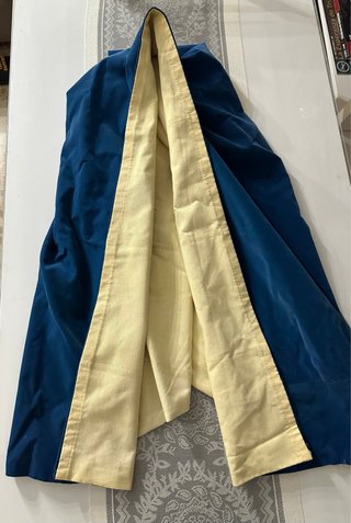Manto azul vintage