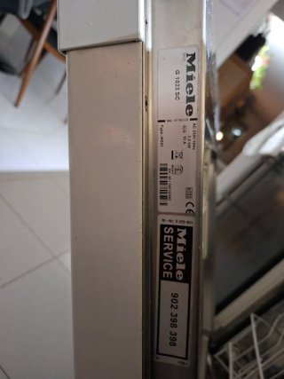 Lavavajillas Miele G 1023 SC Blanco