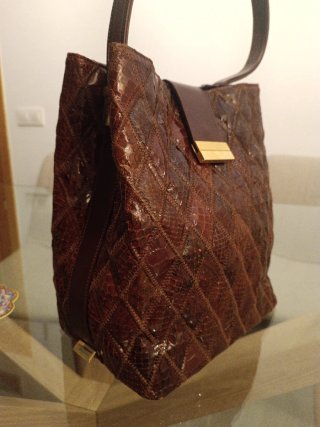 Bolso Bol-Perdix Piel Marrón Nuevo