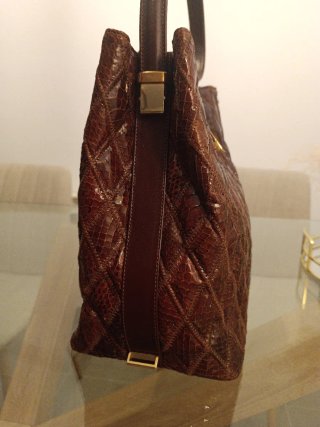 Bolso Bol-Perdix Piel Marrón Nuevo