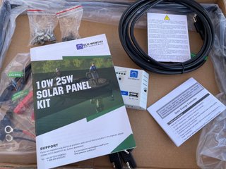 Kit Panel Solar Eco-Worthy 25W