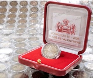 Moneda 2€ Monaco 2026 Ducado de Valentinois proof