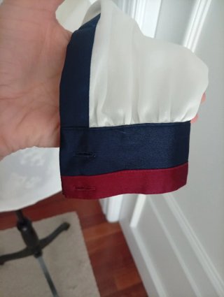 Camisa Cortefiel blanca satinada