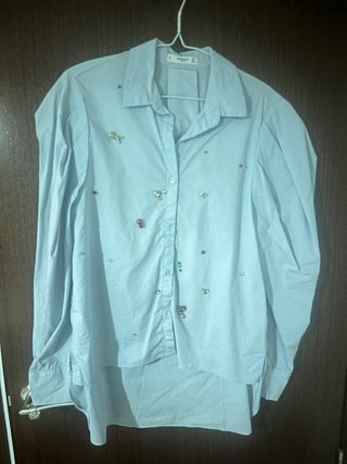 Camisa Mango pedrería Talla S