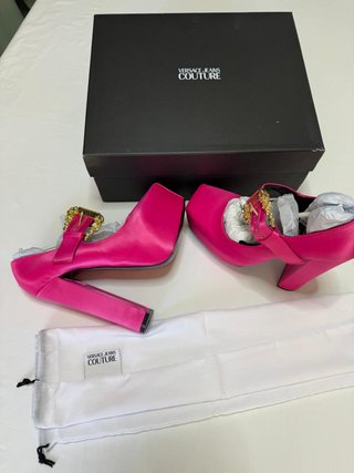 Tacones Versace Jeans Couture Negros