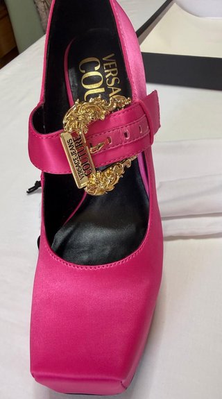 Tacones Versace Jeans Couture Negros