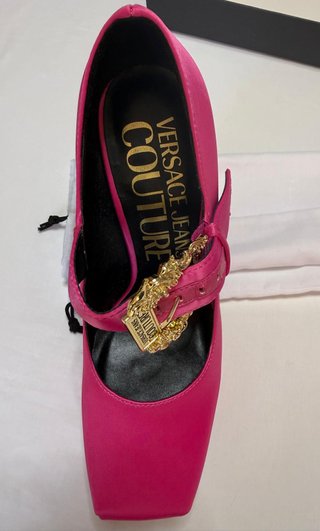 Tacones Versace Jeans Couture Negros
