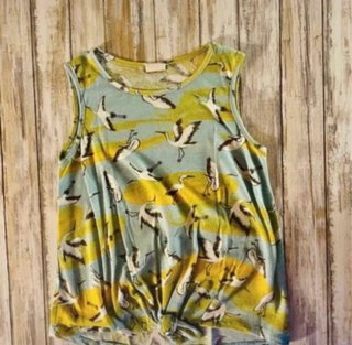 Camiseta Zara Niña Aves 7-8 Años