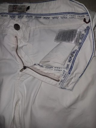 Pantaloni Uomo Gaudi Jeans Bianchi