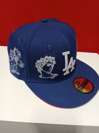 Gorra New Era 59Fifty LA Plata Talla 7.1/4