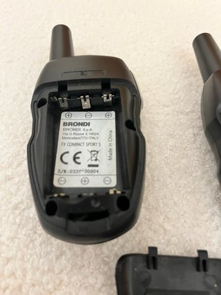 Coppia Walkie Talkie Brondi