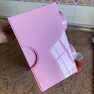 Caja Almacenaje LEGO Rosa 4 espigas
